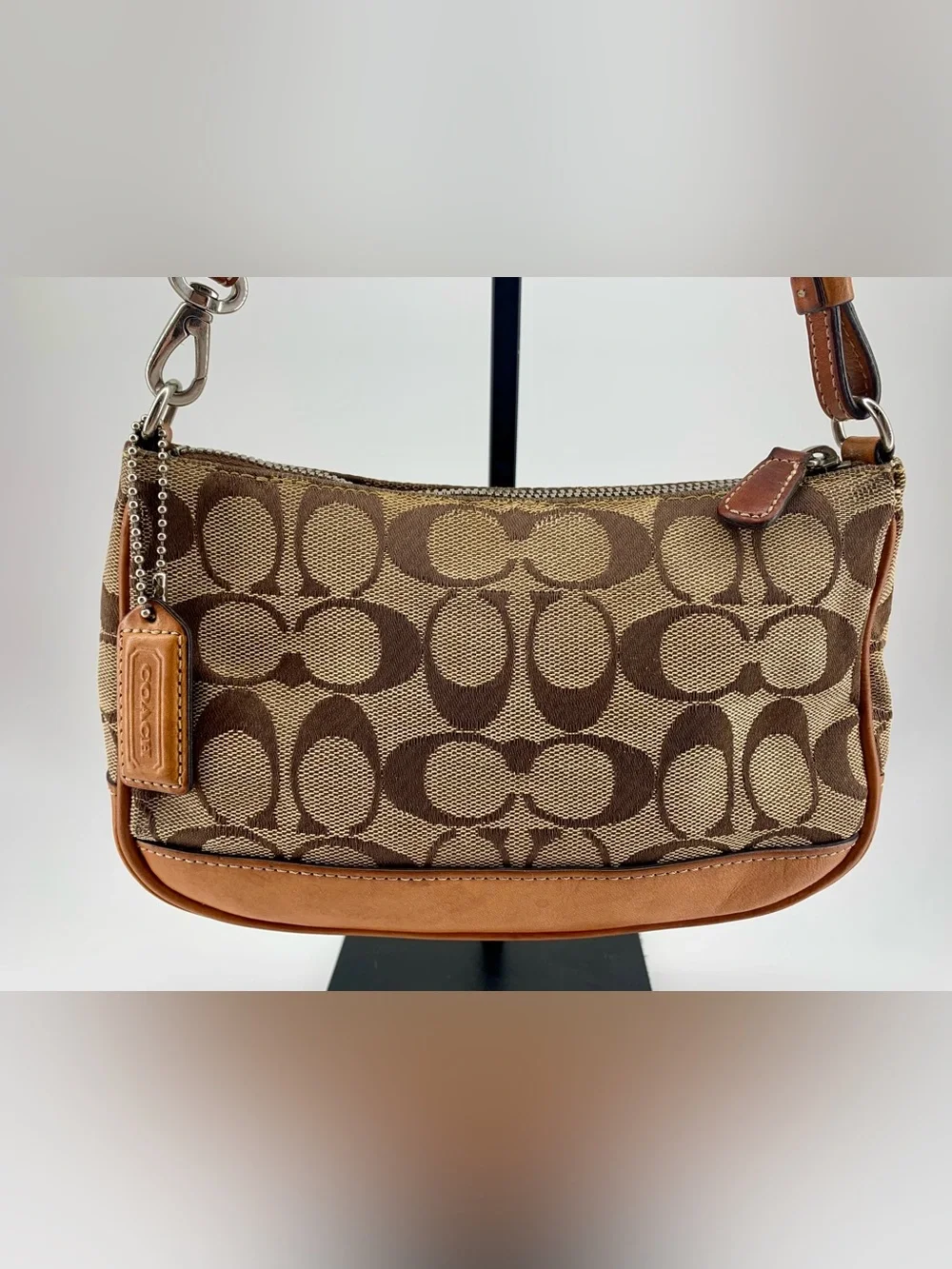 Coach Vintage Signature Demi Pouch/Shoulder Bag